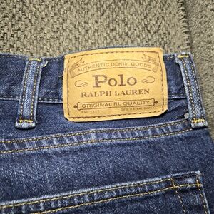 Polo by Ralph Lauren Men's Dark Blue Denim Jeans